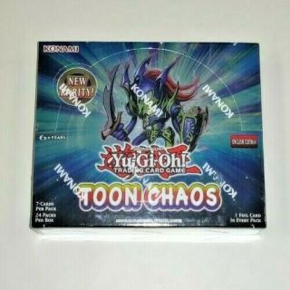 Yugioh Toon Chaos Eng.  Booster Box Unlimited Edition Factory