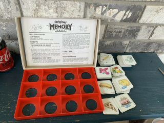 VINTAGE 1990 MILTON BRADLEY MEMORY GAME Complete 2