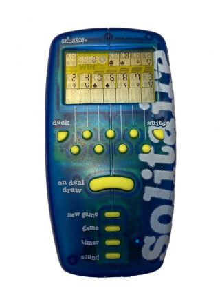 Radica 1998 Solitaire Electronic Handheld Game