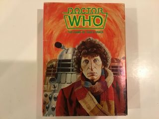 Games Workshop 1980 - Doctor Who - The Game Of Time And Space (unpunched/rare)