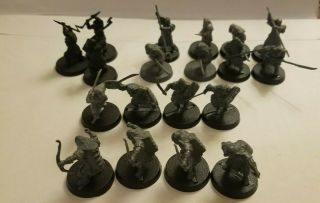 19 Mordor Orc Warriors - Lord Of The Rings,  Games Workshop (mesbg)