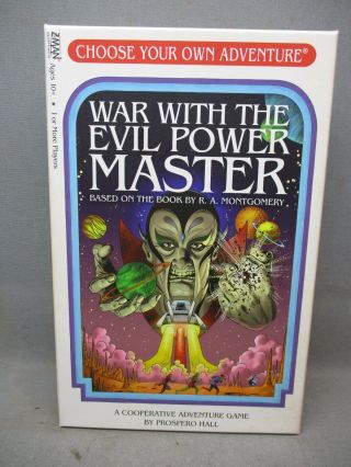 War With The Evil Power Master Choose Your Own Adventure Z - Man Games