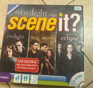 The Twilight Saga Scene It? Deluxe Dvd Game