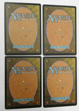 GREATER AURAMANCY PLAYSET - 4x Magic The Gathering MtG Shadowmoor Card 2