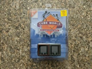 Cube World Series 3 Electronic Stick Men Sparky & Toner Radica Games In Package