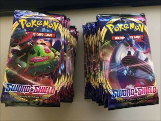 Pokemon Sword And Shield Booster Box 36 Count (packs)