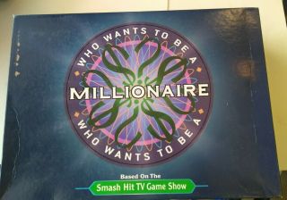 Who Wants To Be A Millionaire Board Game Pressman Abc 100 Complete Cards