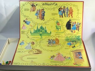 Cadaco The Wizard Of Oz Board Game Vintage 1974 Complete 3