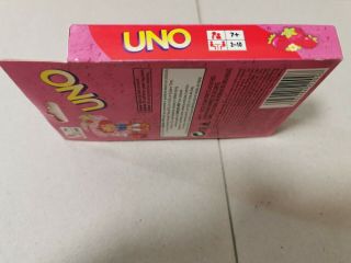 UNO playing cards game Strawberry Shortcake - FAMILLY CARD BOARD GAME 3