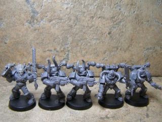 Warhammer 40k Army Chaos Space Marine Possessed Unpainted