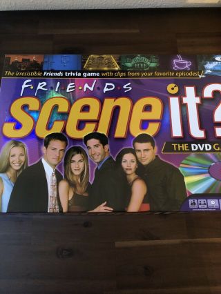 Friends Scene It? The Dvd Game 2005 Friends Tv Show Board Game