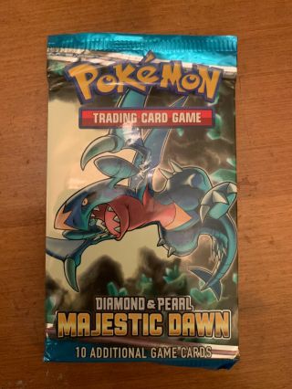 Pokémon Diamond & Pearl Majestic Dawn Booster Pack Unweighed