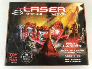 Khet 2.  0 Laser Game Complete And Mensa Select Strategy Game 100 Complete