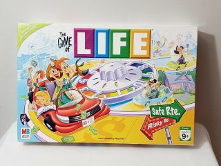 2007 The Game Of Life,  2 To 6 Players,  Ages 9 & Up,  Family Game,  Complete Euc