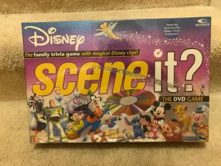 Disney Scene It? Dvd Game - 2004 Edition - - Never Played