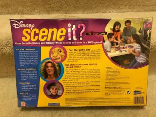 Disney SCENE IT? DVD game - 2004 edition - - never played 2