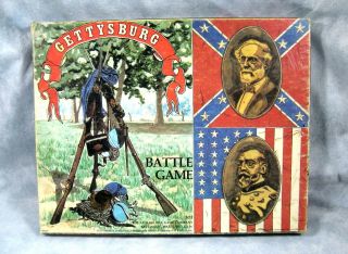 Vintage 1977 Gettysburg Civil War Battle Game Avalon Hill