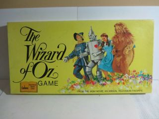 Cadaco,  Vintage - The Wizard Of Oz Game 1974 G / Fc (420ec) No.  406