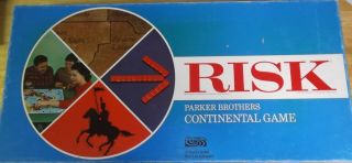 Risk Board Game Global Domination Vintage 1968 Parker Bros 100 Complete