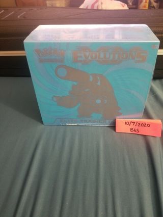 Pokemon Tcg Xy Evolutions Elite Trainer Box (blastoise)