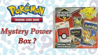 Pokemon Mystery Power 4 Box Factory 5 Booster Packs Walmart Vintage