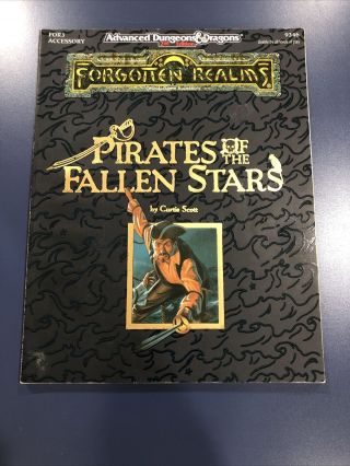 Pirates Of The Fallen Stars (forgotten Realms Ad&d 2nd Edition 1992 Tsr 9346)