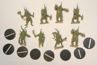 Warhammer 40k Chaos Space Marine Nurgle Death Guard Poxwalkers X8 Plague Zombies