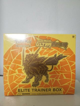 Pokemon Sun & Moon Ultra Prism Elite Trainer Box Factory
