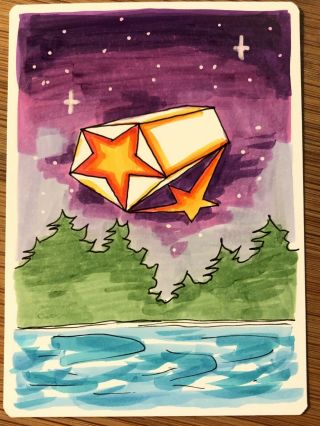 Mtg Artist Proof Revised Celestial Prism Ap Sketch Art Amy Weber Magic