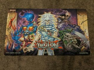 Yu - Gi - Oh 2019 Win - A - Mat Playmat - Bakura And Dark Necrofear