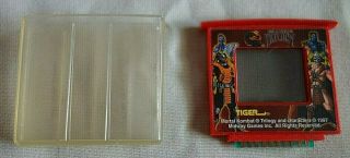 1997 Tiger Electronics Mortal Kombat Trilogy Red Game Cartridge W/ Case