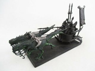 Cold One Chariot [x1] Dark Elves [warhammer] Partial Painted