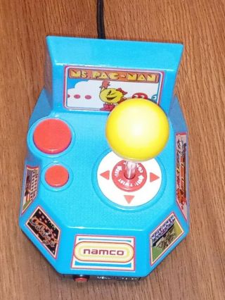 2004 Jakks Pacific Namco Plug And Play Tv Game Ms Pac Man