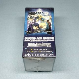 1x English Weiss Schwarz Sword Art Online Alicization 20ct Booster Box