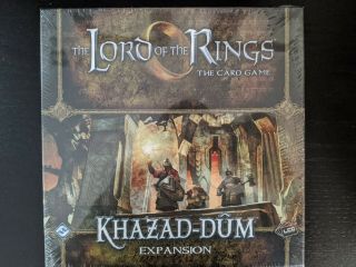 Lord Of The Rings Lcg: Khazad - Dum Expansion,  & Shrink Wrapped