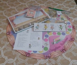 Angelina Ballerina ' s Dancing Game 2 in 1 Ages 3 to 6 No Reading Needed to Play 2