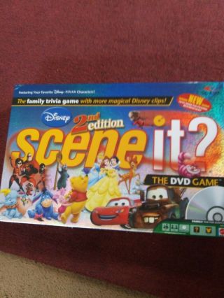 Disney Scene It? The Dvd Game,  2nd Edition Complete Set