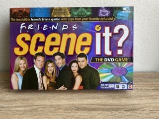 Friends Scene It Board Game First Edition Dvd Trivia 2005.  100 Complete