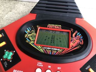 vtech electronic talking football LCD handheld 1986 - 87 YS 3
