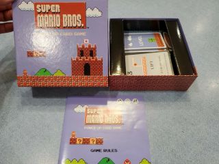 2017 Mario Bros Power Up Card Game Complete