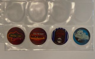 UNIVERSAL STUDIOS MCDONALDS COMPLETE SET of ALL 24 POGS In POG PAGE 2