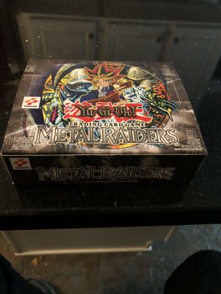 Metal Raiders 1st Edition EMPTY Booster Box Yu - Gi - Oh English 2