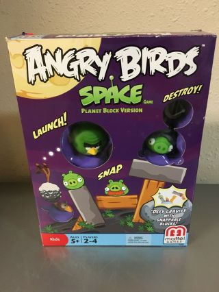 Angry Birds Space Game Planet Block Version - Complete With Instructions