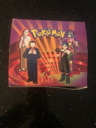 Pokemon Gym Challenge Booster Box Only Empty