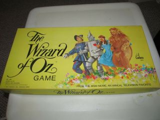 Vintage 1974 The Wizard Of Oz Board Game By Cadaco Complete