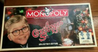 A Christmas Story Monopoly Game 2007 Collector 