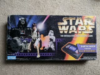 Star Wars The Interactive Board Game Vhs Disney Lucasfilm Kids Family Entertain