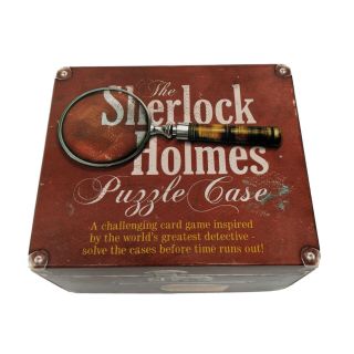 The Sherlock Holmes Puzzle Case Detective Card Game