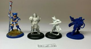 Warmachine Cygnar Trencher Captain Anson Hitch - And Others - Metal