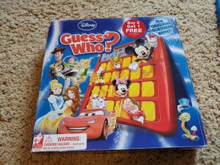 Disney Guess Who Game Complete Hasbro 2014